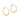 Olivia Hoops – 24 Karat vergoldet
