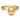 Betty Ring 10 mm - 24K Guldbelagt
