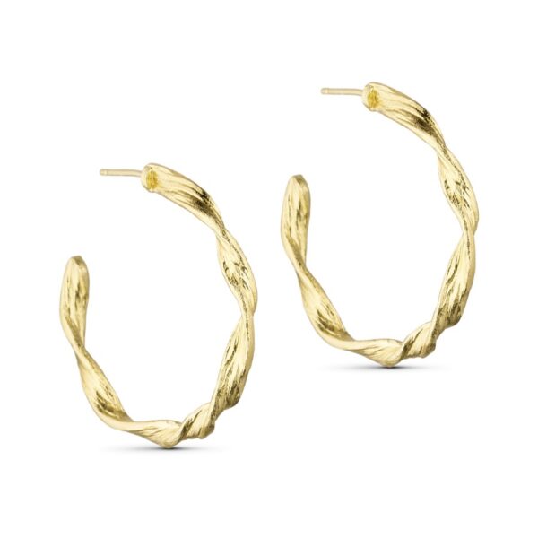 Idun Øreringe 30 mm